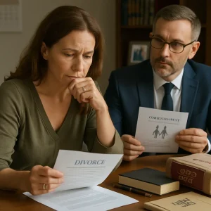 ¿Qué pasa si mi pareja se opone al divorcio?