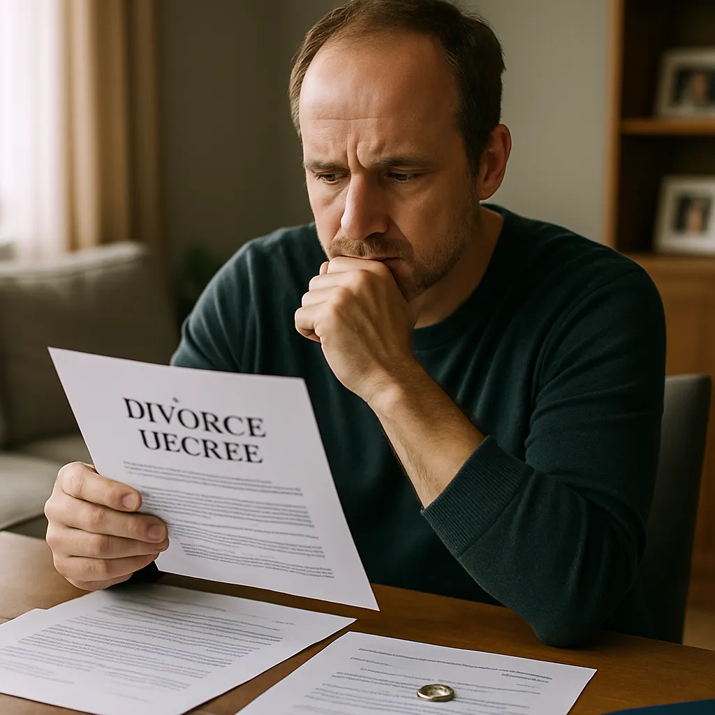 ¿Qué es la sentencia de divorcio y qué contiene?