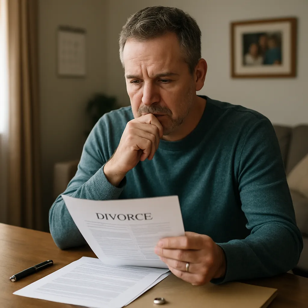 ¿Qué pasa si no comparezco a la vista de divorcio?