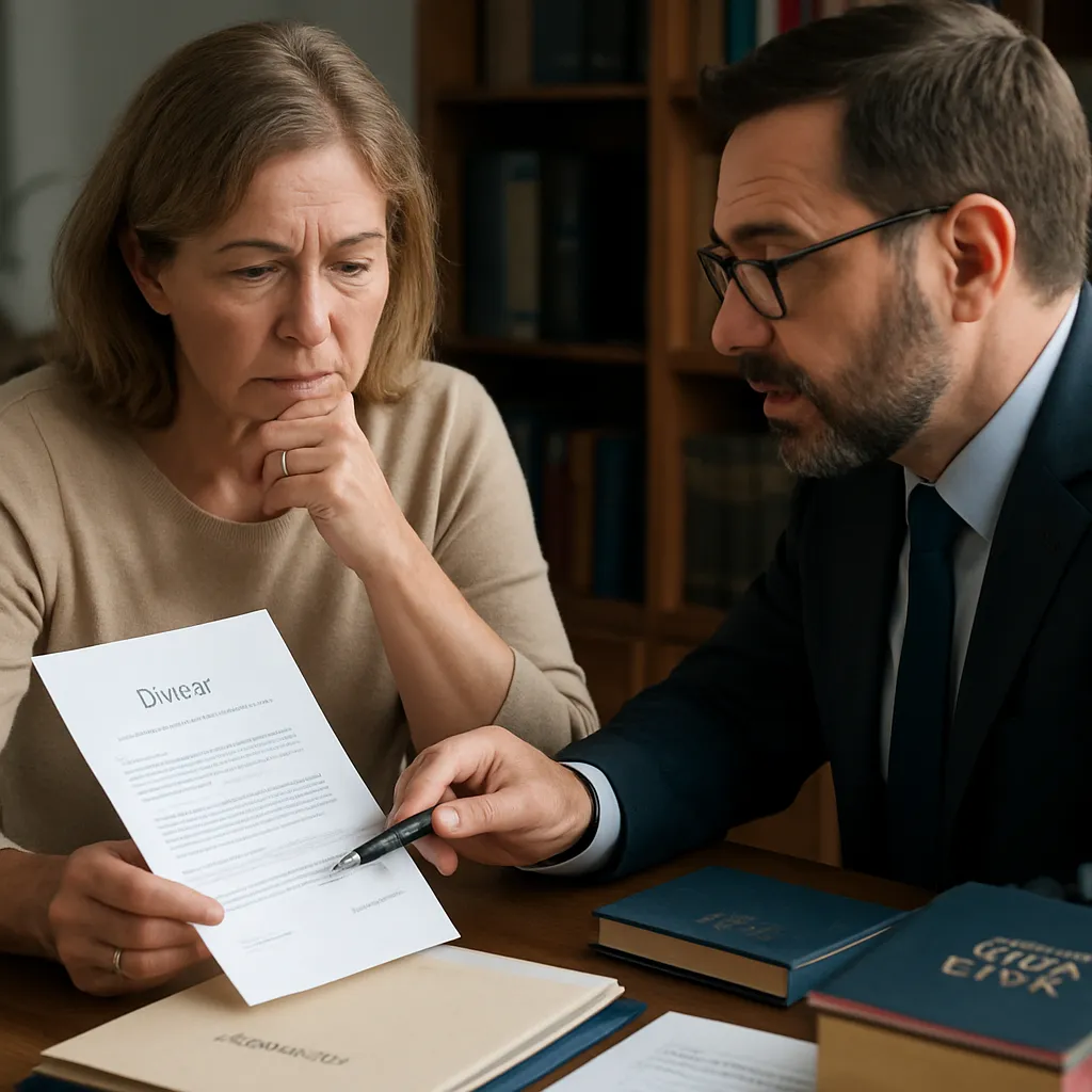 ¿Puedo cambiar el convenio de separación al divorciarme?