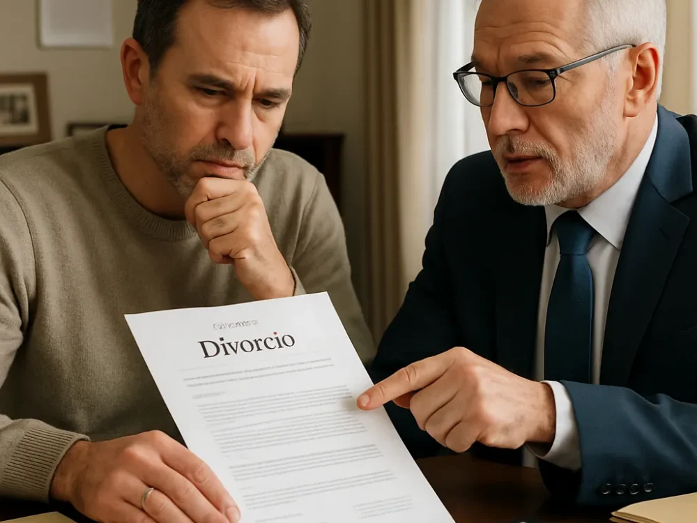 ¿Cómo convertir una separación en divorcio?