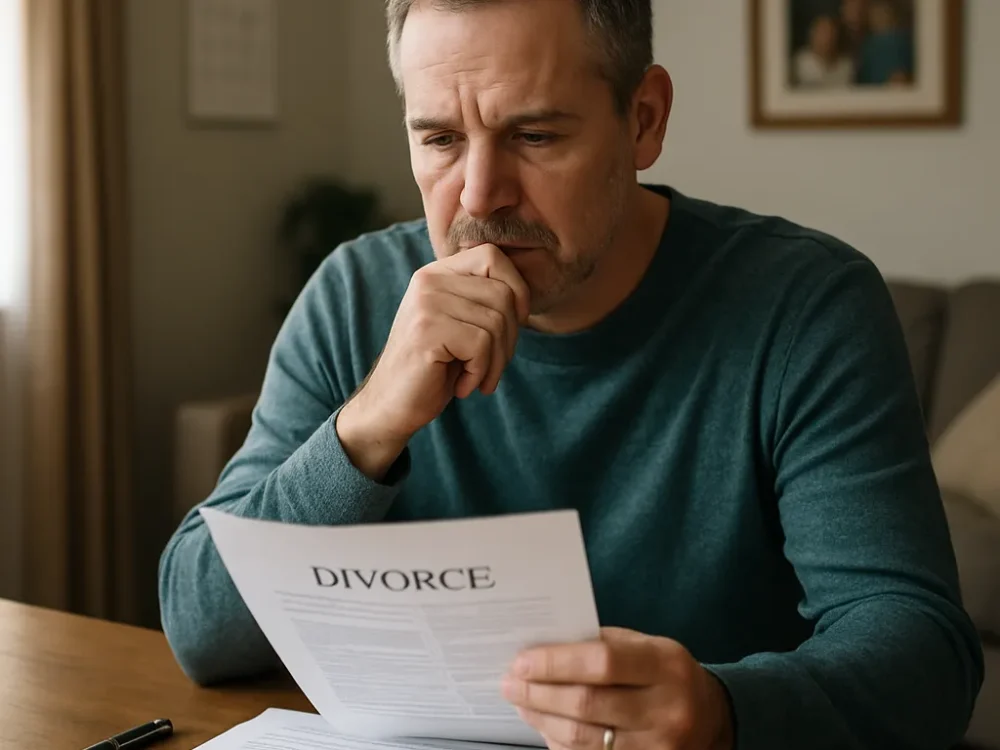 ¿Qué pasa si no comparezco a la vista de divorcio?